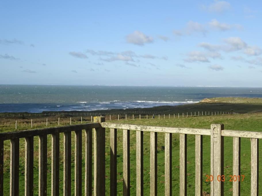 Exceptionnel Penthouse Vue Mer Wimereux Buitenkant foto