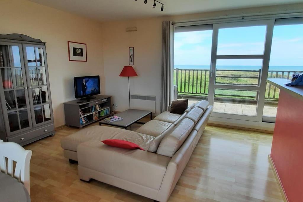 Exceptionnel Penthouse Vue Mer Wimereux Buitenkant foto