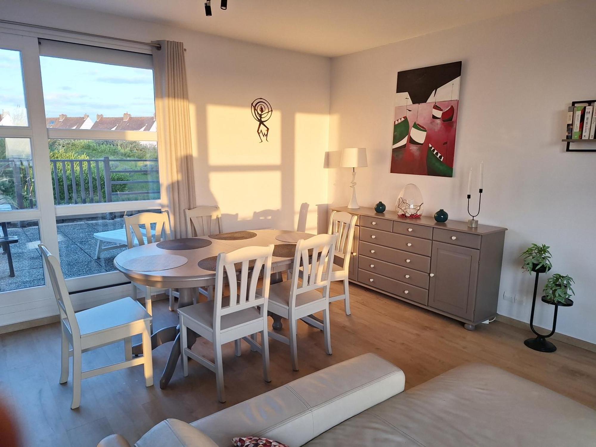 Exceptionnel Penthouse Vue Mer Wimereux Buitenkant foto